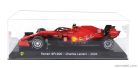 FERRARI  F1  SF1000 TEAM SCUDERIA FERRARI MISSION WINNOW N 16 SEASON 2020 CHARLES LECLERC - CON VETRINA - WITH SHOWCASE  MATT RED