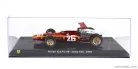 FERRARI  F1  312 F1-68 N 26 SEASON 1968 JACKY ICKX - CON VETRINA - WITH SHOWCASE  RED WHITE