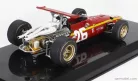 FERRARI  F1  312 F1-68 N 26 SEASON 1968 JACKY ICKX - CON VETRINA - WITH SHOWCASE  RED WHITE