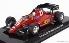 FERRARI  F1 126 C2B N 27 SEASON 1983 PATRICK TAMBAY - CON VETRINA - WITH SHOWCASE  RED