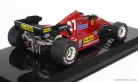FERRARI  F1 126 C2B N 27 SEASON 1983 PATRICK TAMBAY - CON VETRINA - WITH SHOWCASE  RED