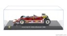 FERRARI  F1  312 T5 N 2 SEASON 1980 GILLES VILLENEUVE - CON VETRINA - WITH SHOWCASE  RED