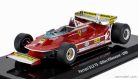 FERRARI  F1  312 T5 N 2 SEASON 1980 GILLES VILLENEUVE - CON VETRINA - WITH SHOWCASE  RED