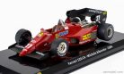 FERRARI  F1  126 C4 N 27 SEASON 1984 MICHELE ALBORETO - CON VETRINA - WITH SHOWCASE  RED BLACK