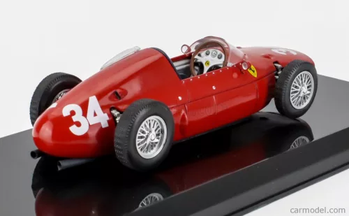 FERRARI  F1  246P N 34 SEASON 1960 RICHIE GINTHER - CON VETRINA - WITH SHOWCASE  RED