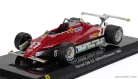 FERRARI  F1  126C2 N 27 SEASON 1982 GILLES VILLENEUVE - CON VETRINA - WITH SHOWCASE  RED