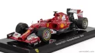 FERRARI  F1  F14-T N 14 SEASON 2014 FERNANDO ALONSO - CON VETRINA - WITH SHOWCASE  RED BLACK WHITE