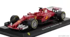 FERRARI  F1  SF70H N 5 SEASON 2017 SEBASTIAN VETTEL - CON VETRINA - WITH SHOWCASE  RED WHITE