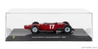 FERRARI  F1  512 N 17 SEASON 1965 LORENZO BANDINI - CON VETRINA - WITH SHOWCASE  RED