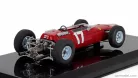 FERRARI  F1  512 N 17 SEASON 1965 LORENZO BANDINI - CON VETRINA - WITH SHOWCASE  RED