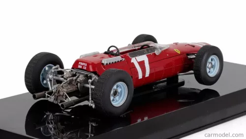 FERRARI  F1  512 N 17 SEASON 1965 LORENZO BANDINI - CON VETRINA - WITH SHOWCASE  RED