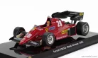 FERRARI  F1  126C3 N 28 SEASON 1983 RENE ARNOUX - CON VETRINA - WITH SHOWCASE  RED