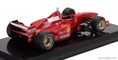 FERRARI  F1  F310B N 6 SEASON 1997 EDDIE IRVINE - CON VETRINA - WITH SHOWCASE  RED