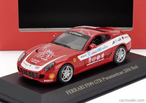 FERRARI  599 GTB FIORANO PANAMERICANA 20.000 Km 2006  RED