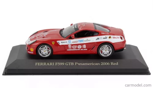 FERRARI  599 GTB FIORANO PANAMERICANA 20.000 Km 2006  RED