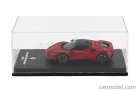 FERRARI  SF90 STRADALE HYBRID 1000hp 2019 - CON VETRINA - WITH SHOWCASE  ROSSO CORSA - RED