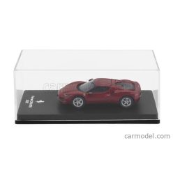   FERRARI  296 GTB HYBRID 830HP V6 2021 - CON VETRINA - WITH SHOWCASE  RED
