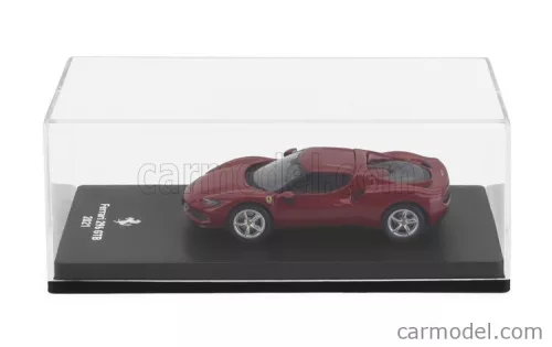 FERRARI  296 GTB HYBRID 830HP V6 2021 - CON VETRINA - WITH SHOWCASE  RED