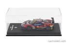 FERRARI  488 GTE EVO 3.9L TURBO V8 TEAM AF CORSE N 51 WINNER CLASS LMGTE PRO 24h LE MANS 2019 J.CALADO - A.PIER GUIDI - D.SERRA - CON VETRINA - WITH SHOWCASE  RED MET WHITE BLUE