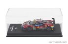 FERRARI  488 GTE EVO 3.9L TURBO V8 TEAM AF CORSE N 51 WINNER CLASS LMGTE PRO 24h LE MANS 2019 J.CALADO - A.PIER GUIDI - D.SERRA - CON VETRINA - WITH SHOWCASE  RED MET WHITE BLUE