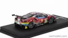 FERRARI  488 GTE EVO 3.9L TURBO V8 TEAM AF CORSE N 51 WINNER CLASS LMGTE PRO 24h LE MANS 2019 J.CALADO - A.PIER GUIDI - D.SERRA - CON VETRINA - WITH SHOWCASE  RED MET WHITE BLUE