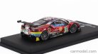 FERRARI  488 GTE EVO 3.9L TURBO V8 TEAM AF CORSE N 51 WINNER CLASS LMGTE PRO 24h LE MANS 2019 J.CALADO - A.PIER GUIDI - D.SERRA - CON VETRINA - WITH SHOWCASE  RED MET WHITE BLUE