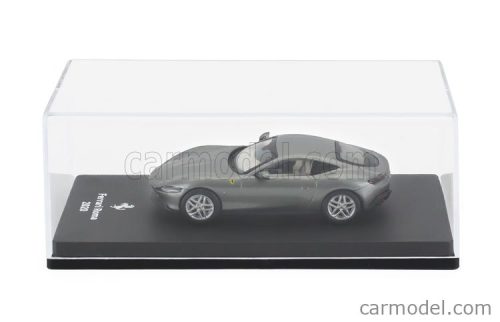 FERRARI  ROMA 2020 - CON VETRINA - WITH SHOWCASE  GRIGIO MEDIO - GREY