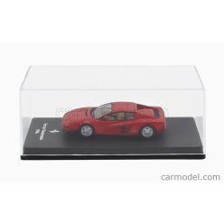 FERRARI  TESTAROSSA 1984 - CON VETRINA - WITH SHOWCASE  RED