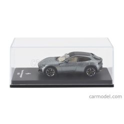   FERRARI  PUROSANGUE SUV 2022 - CON VETRINA - WITH SHOWCASE  GRIGIO SILVERSTONE - GREY MET