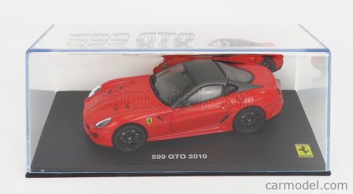 FERRARI  599 GTO 2010  RED MATT GREY MET