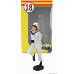   FIGURES  TIM PILOTA AUTOMOBILISTICO - 24h LE MANS START PILOT DRIVER 1960 - 1970  WHITE