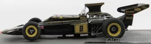 LOTUS  F1  72D FORD JPS N 8 WORLD CHAMPION SEASON 1972 EMERSON FITTIPALDI  BLACK