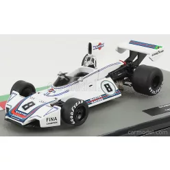   BRABHAM  F1  BT44 TEAM MARTINI RACING N 8 BRAZILIAN GP 1975 CARLOS PACE  WHITE