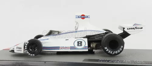 BRABHAM  F1  BT44 TEAM MARTINI RACING N 8 BRAZILIAN GP 1975 CARLOS PACE  WHITE