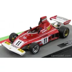   FERRARI  F1  312 B3 N 11 BRAZILIAN GP 1975 CLAY REGAZZONI  RED WHITE