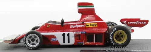 FERRARI  F1  312 B3 N 11 BRAZILIAN GP 1975 CLAY REGAZZONI  RED WHITE
