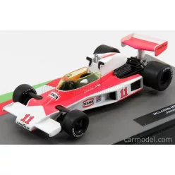   McLAREN  F1  M23 FORD N 11 WORLD CHAMPION SEASON 1976 JAMES HUNT  WHITE ORANGE