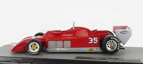 ALFA ROMEO  F1  177 N 35 SEASON 1979 BRUNO GIACOMELLI  RED WHITE