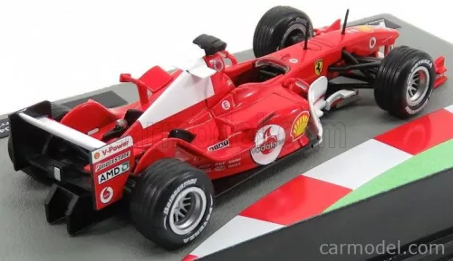 FERRARI  F1  F2004 N 2 SEASON 2004 RUBENS BARRICHELLO  RED