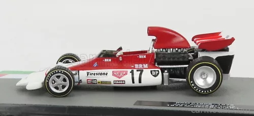 BRM  F1  P160B N 17 MONACO GP 1972 JEAN PIERRE BELTOISE  RED WHITE