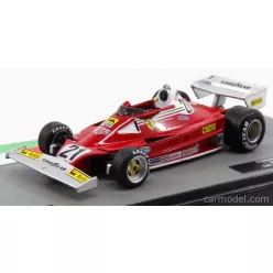   FERRARI  F1  312T2 N 21 CANADA GP 1977 GILLES VILLENEUVE  RED