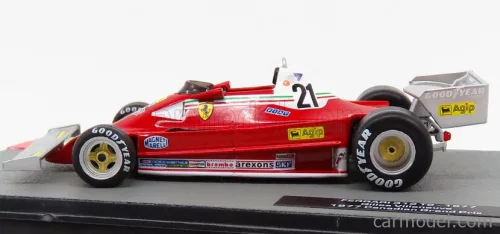 FERRARI  F1  312T2 N 21 CANADA GP 1977 GILLES VILLENEUVE  RED