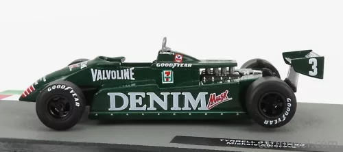 TYRRELL  F1  011 DENIM N 3 SEASON 1982 MICHELE ALBORETO  GREEN