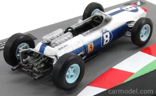 FERRARI  F1  512 TEAM N.A.R.T. N 8 MEXICO GP 1964 LORENZO BANDINI  WHITE BLUE