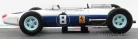 FERRARI  F1  512 TEAM N.A.R.T. N 8 MEXICO GP 1964 LORENZO BANDINI  WHITE BLUE