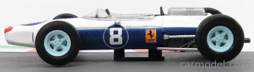 FERRARI  F1  512 TEAM N.A.R.T. N 8 MEXICO GP 1964 LORENZO BANDINI  WHITE BLUE