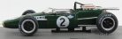 BRABHAM  F1  REPCO BT24 N 2 WORLD CHAMPION SEASON 1967 DENIS HULME  GREEN GOLD