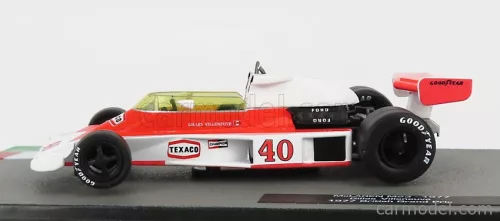 McLAREN  F1  M23 N 40 BRITISH GP 1977 GILLES VILLENEUVE  ORANGE WHITE