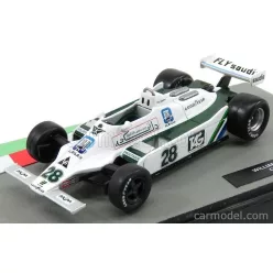   WILLIAMS  F1  FW07 N 28 SEASON 1979 CLAY REGAZZONI  GREEN WHITE