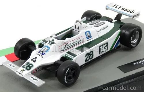 WILLIAMS  F1  FW07 N 28 SEASON 1979 CLAY REGAZZONI  GREEN WHITE